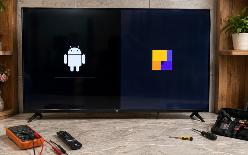 Mi TV Stuck on Android Logo or PatchWall? Doorstep Repair in Hyderabad