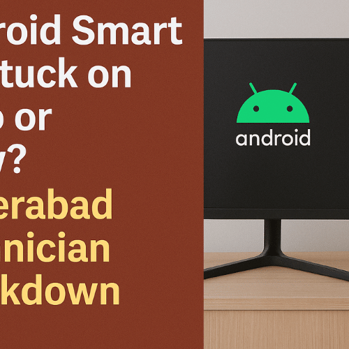 Android Smart TV Stuck on Logo or Slow? Hyderabad Technician Breakdown