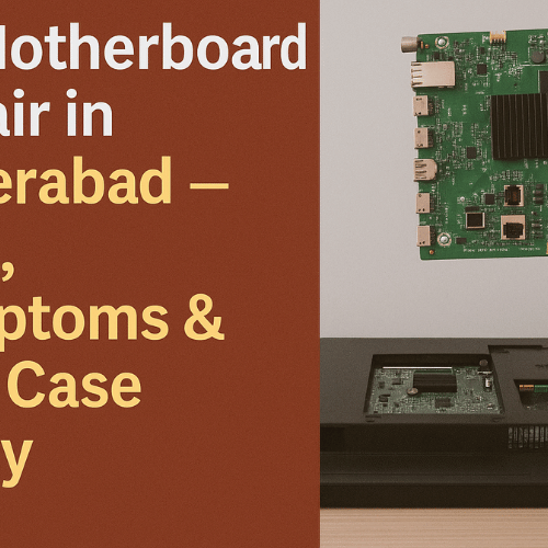 TV Motherboard Repair in Hyderabad — Cost, Symptoms & Real Case Study
